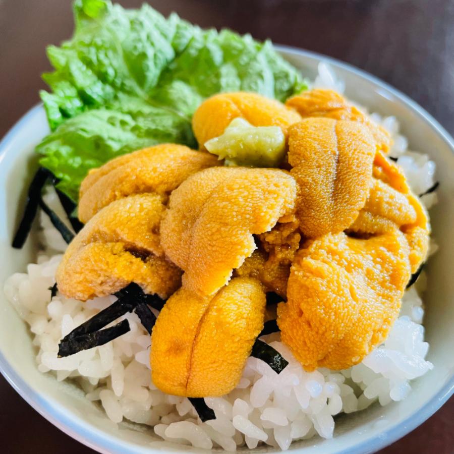 ＜津花食堂＞北海道産塩水うに100g×2