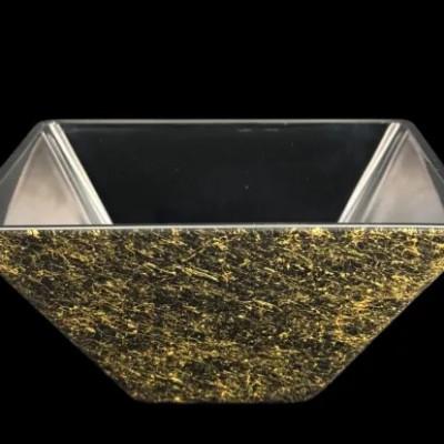 ふるさと納税 海南市 角小鉢(マット仕上げ)M　漆黒 |  | 01