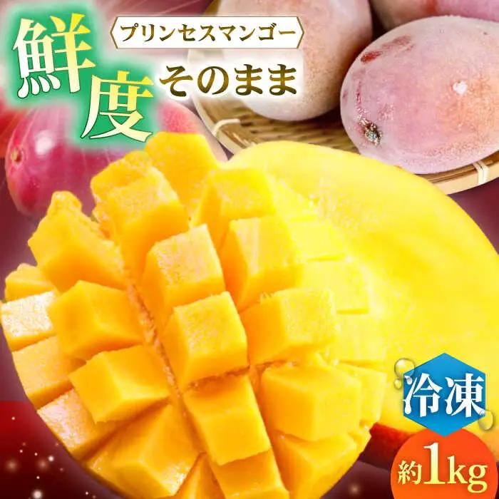 【冷凍】プリンセスマンゴー 約1kg[QAT013] マンゴー