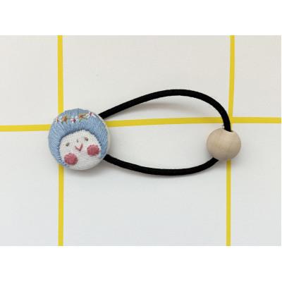 ふるさと納税 播磨町 ぷっくり可愛い刺繍チャームとヘアゴム 計2点 |  | 02