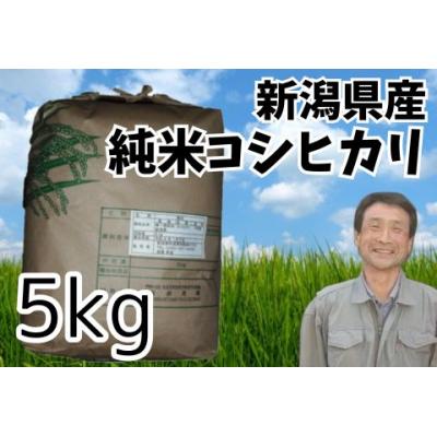 ふるさと納税 阿賀野市 【令和7年産】新潟県産 純米コシヒカリ 5kg さいとう農園
