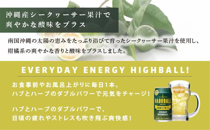 【3ヶ月定期便】琉球ハブボール 6% / 350ml × 24缶   I  琉球ハブボール お酒  リキュール  サワー ご当地 お酒 沖縄 特産 酒   沖縄県 南城市 ふるさと納税 　南都