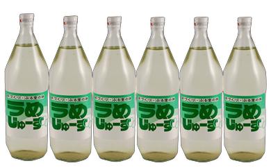 【ふるさと納税】7-T04 手づくりふる里の味 ウメジュース 1000ml 6本