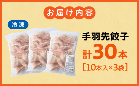手羽先餃子30本入り 餃子 ぎょうざ 手羽餃子 手羽先餃子 おススメ おかず お惣菜 惣菜 お取り寄せ グルメ 名物 手羽