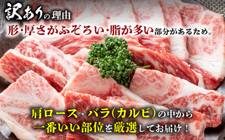 【訳あり】おおいた豊後牛 焼肉 切り落とし 1kg(500g×2P) 日田市 / 株式会社MEAT PLUS　牛 うし 黒毛和牛 和牛 豊後牛[AREI033]