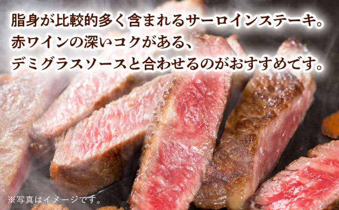 【第3回定期便】サーロイン ステーキ 640g（320g ×2枚）【夢ファームシュシュ】 [WF32] 肉 牛肉 サーロインステーキ 焼肉 定期便