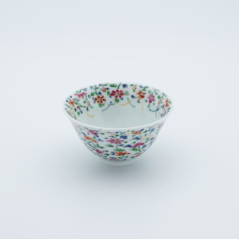 【ふるさと納税】小花づくし 飯碗 有田焼 中山陶和堂 A60-42