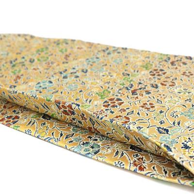 ふるさと納税 京都市 【龍村美術織物】仕立て名古屋帯　早雲寺文台裂(銀) |  | 01