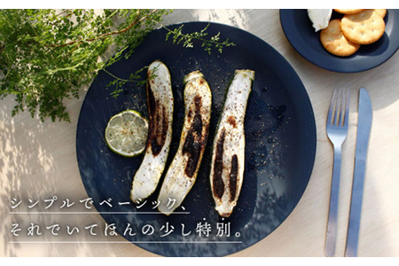 【美濃焼】flat 7plate 7プレート2枚セット（コバルト2枚）【KANEAKI SAKAI POTTERY】【TOKI MINOYAKI返礼品】 食器 皿 シンプル 器 うつわ プレート お皿