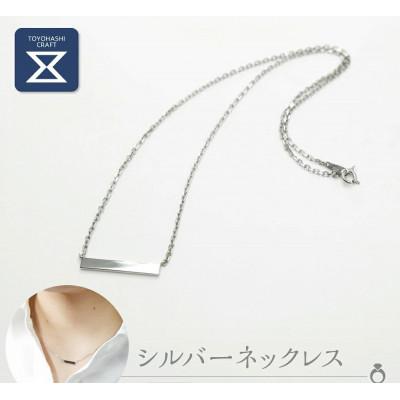 ふるさと納税 豊橋市 SV950 シルバーネックレス　小