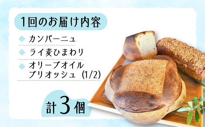 こだわりの石窯焼き！【全6回定期便】江田島のパン屋のこだわりパン 詰め合わせ Bセット (計18個) パン パン屋 カフェ 朝食 おやつ 江田島市/しまのぱん souda！ [XAQ011]