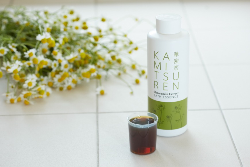 華密恋 薬用入浴剤 400mL [カミツレ研究所 長野県 池田町 48110808] 入浴剤 カミツレン カミツレ