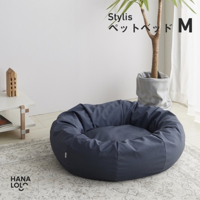 
            ＜ハナロロ＞ペットベット スタイリスレザーカバー M(グレージュネイビー)【1645955】
          