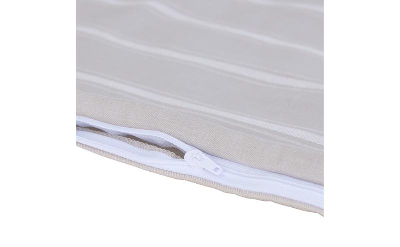 ホームコーディ　掛ふとんカバー（柄）　ダブルロング　グレージュ2 イオンリテール 寝具