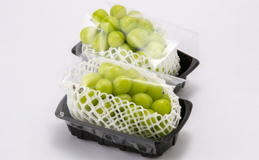 【訳あり】青森県産シャインマスカット 2房(1kg以上)【配送不可地域：離島・沖縄県・九州】