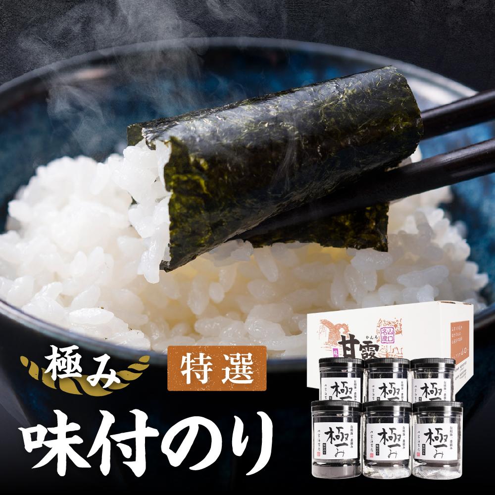 【ふるさと納税】【極み】特撰味付のり（96枚x6本入り） | のり 食品 加工食品 人気 おすすめ 送料無料