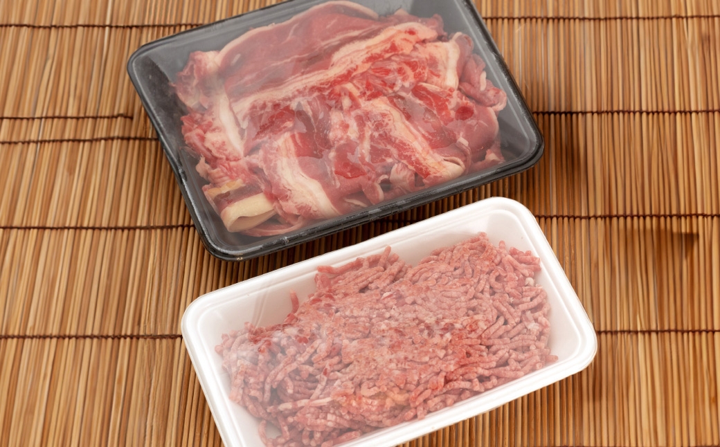 くまもと あか牛 切り落とし 500g ミンチ 700g 計1.2kg 牛肉