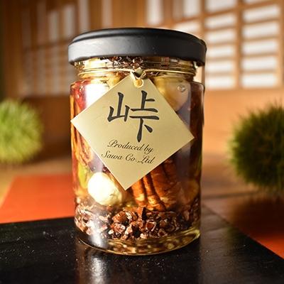 ふるさと納税 海南市 ナッツの蜂蜜漬け【峠プレミアム　爛(RAN)】〜熊野古道　峠の蜂蜜×ナッツ