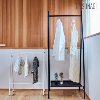 ふるさと納税 燕市 【TETSUNAGI】スチール　ハンガーラック　ミニサイズ　子供用　ホワイト |  | 03