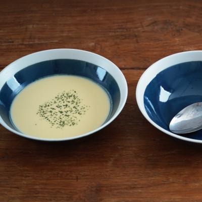 ふるさと納税 多治見市 【美濃焼】TLPリムバンド オートミル(ブルー )4枚セット【軽量食器】 |  | 01