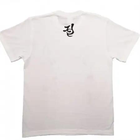 手描きTシャツ 仏画 弁財天 白 (半袖 Lサイズ)【1615617】