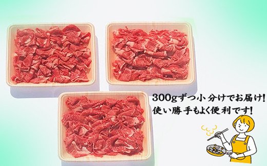 豊後牛切り落とし(900g)【1108636】