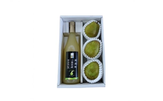 【期間限定発送】 詰め合わせ 高畠町産 ラ・フランス 3玉 ジュース 720ml 1本 セット [JA山形おきたま 山形県 高畠町 tk06ays870000] 詰め合わせ 梨 洋梨 果物 くだもの フルーツ 飲み物