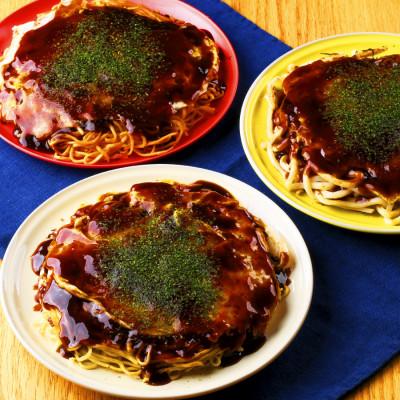 ふるさと納税 府中市 備後 府中焼き 麺くらべセット(3枚入) |  | 02