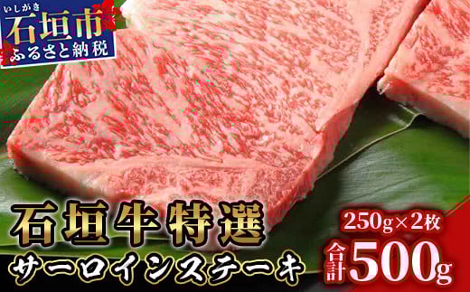 石垣牛特選サーロインステーキ250gx2枚 | 八重山パーツミート