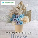 【ふるさと納税】プリザーブドフラワーアレンジメント Breeze プリザーブド インテリア 日比谷花壇 花 プレゼント お祝い【株式会社日比谷花壇】[AKBO013]