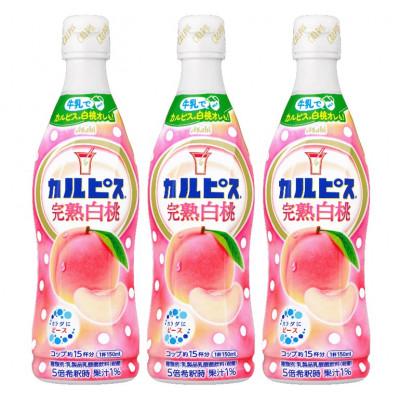 ふるさと納税 館林市 「カルピス(R) 完熟白桃」プラスチックボトル 470ml×12本 |  | 01