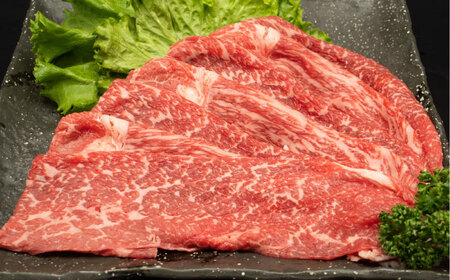 熊本県産 A5等級 黒毛和牛 和王 モモスライス 約450g【帝神志方ミート 株式会社】[AYCH067]