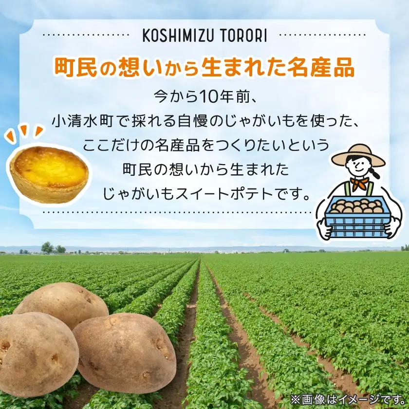 【北海道小清水町】小清水町のじゃがいもで造ったスイートポテト「小清水とろり」5個セット【配送不可地域：離島】【1739467】