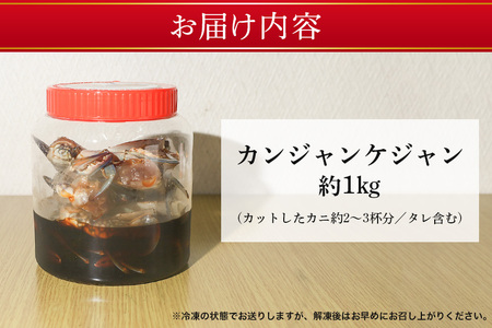 カンジャンケジャン カニ キムチ 韓国料理 AF-001
