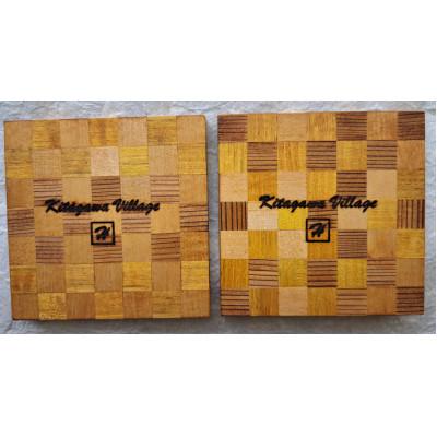 ふるさと納税 北川村 北川村の木工品【コースターB】 |  | 01