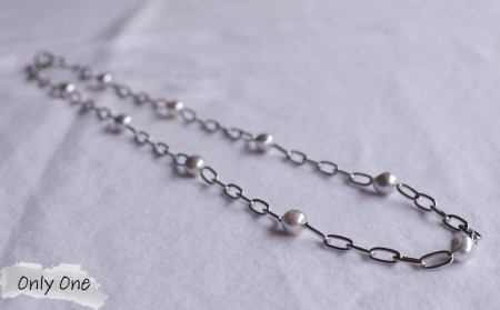 アコヤ真珠 バロック ステンレス ネックレス 真珠 アクセサリー 【三重県志摩市】