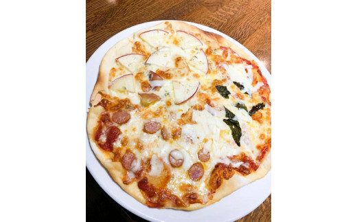 
                  風味そのまま石窯焼きピザセット直径約23cm（マルゲリータ1枚＋三種チーズ1枚計2枚）
                