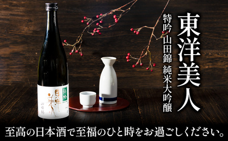 日本酒 新酒 東洋美人 特吟 山田錦 純米大吟醸 3本 計2160ml 1本あたり 720ml 福岡吟醸倶楽部株式会社《90日以内に発送予定(土日祝除く)》福岡県 鞍手郡 鞍手町 酒 熱燗 送料無料