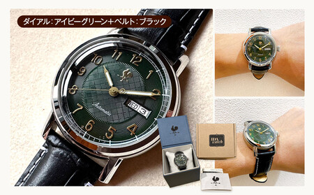 腕時計　Cupola Type 40 M/Neoclassic【ダイアル：アイビーグリーン/ベルト：ブラック】 ARG0003VC01
