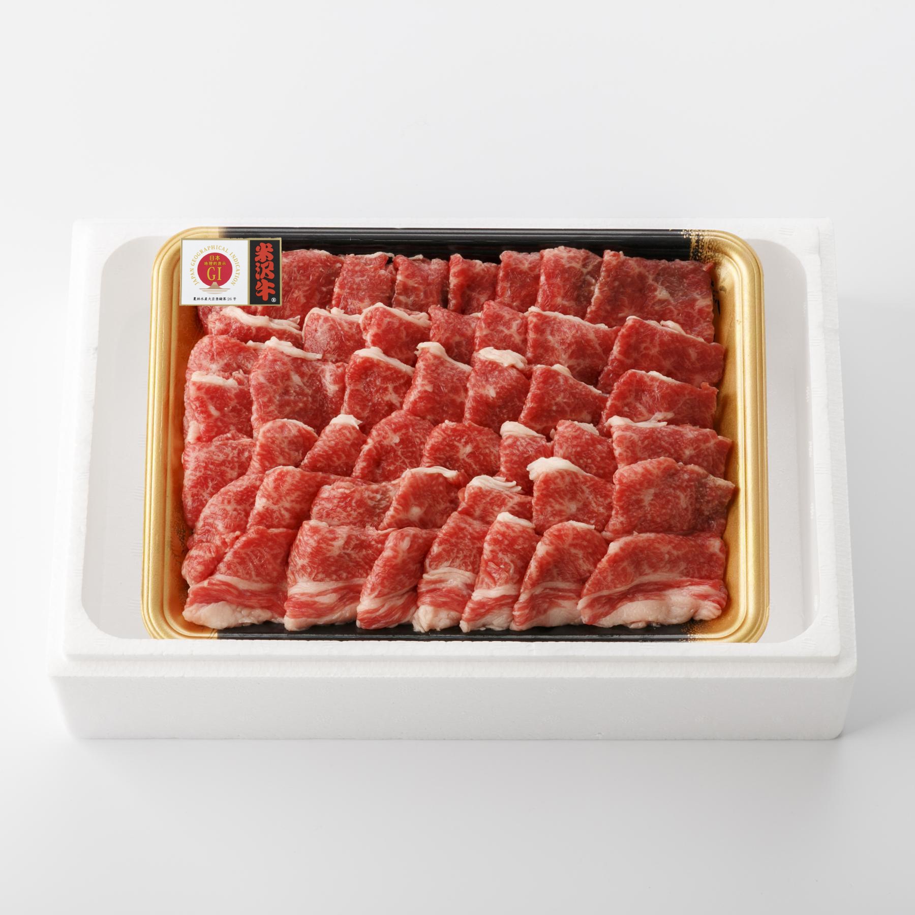 米沢牛切り出し肉600g(カタ・モモ）