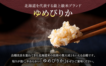 ゆめぴりか 玄米 北海道産 ゆめぴりか【10kg(5kg×2袋)】【令和8年産】【9ヵ月定期便】