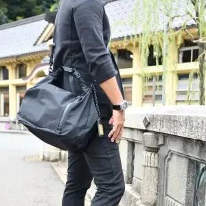 豊岡鞄 YUMEGURI BAG L ブラック 43440K