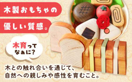 やさしい木のおもちゃプレゼントセットB 木製 おもちゃ 知育 玩具 三次市/一場木工所[APAL014]