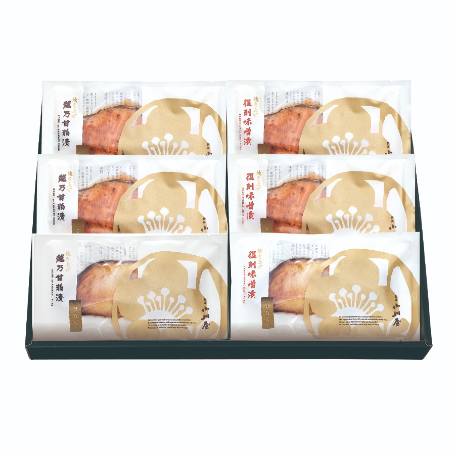 焼き上げ味くらべ 4種 6点