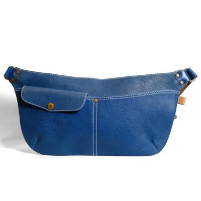 ふるさと納税 栃木市 天神ワークス ナプロンバックNB01【COBALT BLUE】