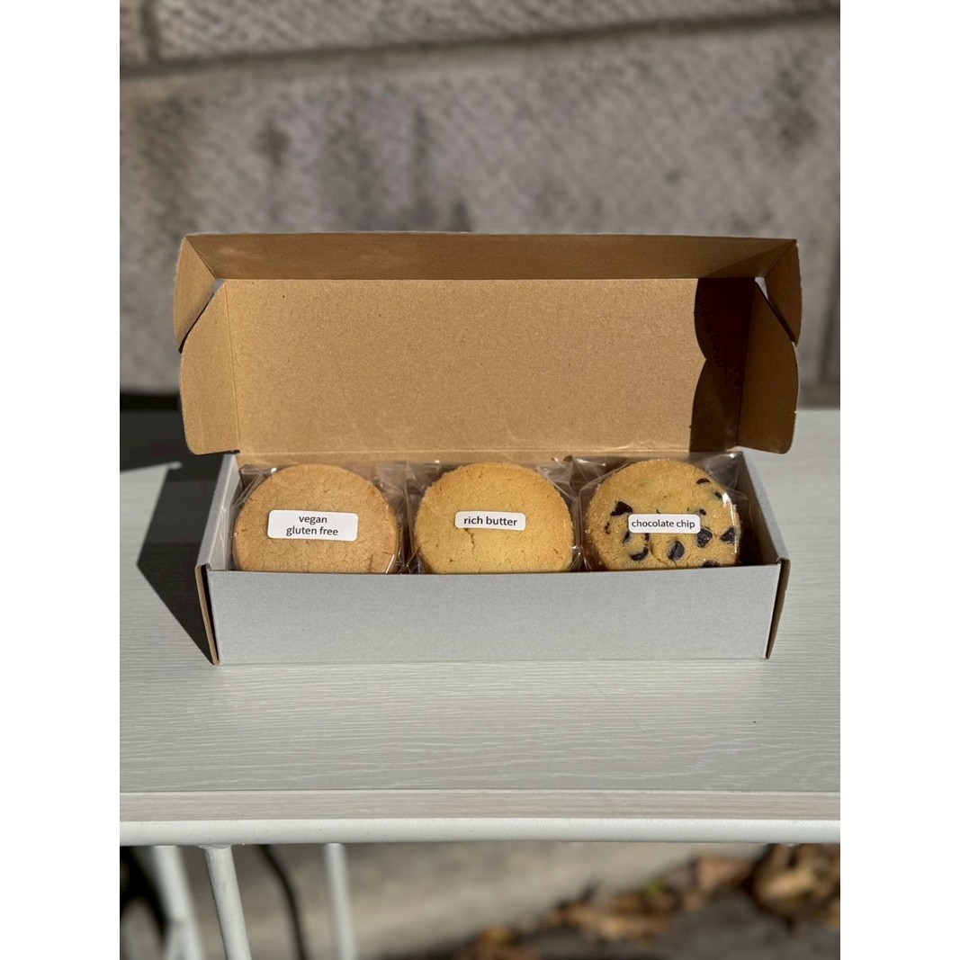 新宿の小さなクッキー屋さんが作る、手作りクッキーBOX（6枚）