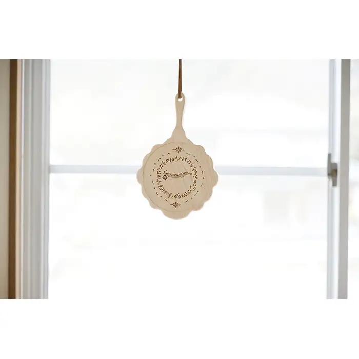 まるで手鏡のような鍋敷き B No.1112