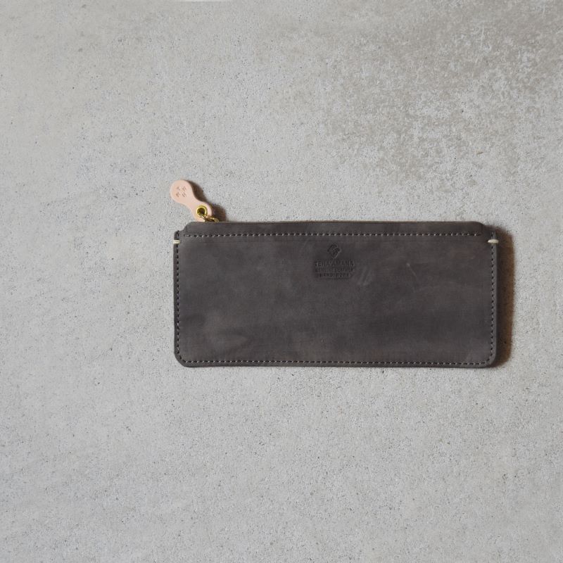 Teha’amana Square pencase Smoke テハマナ スクエアペンケース スモーク ブラック 革 皮 雑貨 おしゃれ レザー 本革 こだわりの逸品 地域特産品 ギフト 自分用 人気