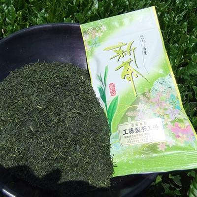 ふるさと納税 合志市 工藤製茶工場　蒸製深蒸玉緑茶　2本セット