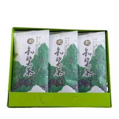 ふるさと納税 南九州市 心潤す光印の霧若緑 90g×3